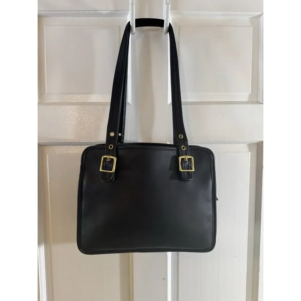 Vintage Coach Legacy Black Tote - Picture 1 of 15